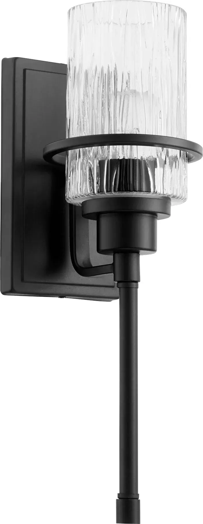 Lazo 1-Light Wall Sconce in Noir