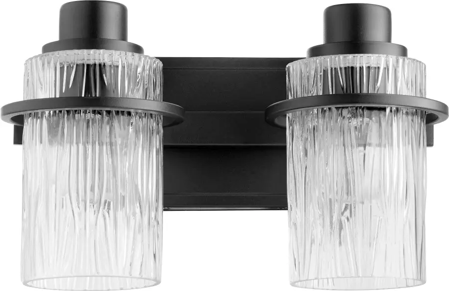 Lazo 2-Light Vanity in Noir