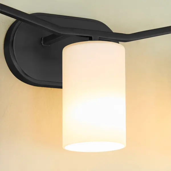 Rutherford 3-Light Vanity in Matte Black - Image 6