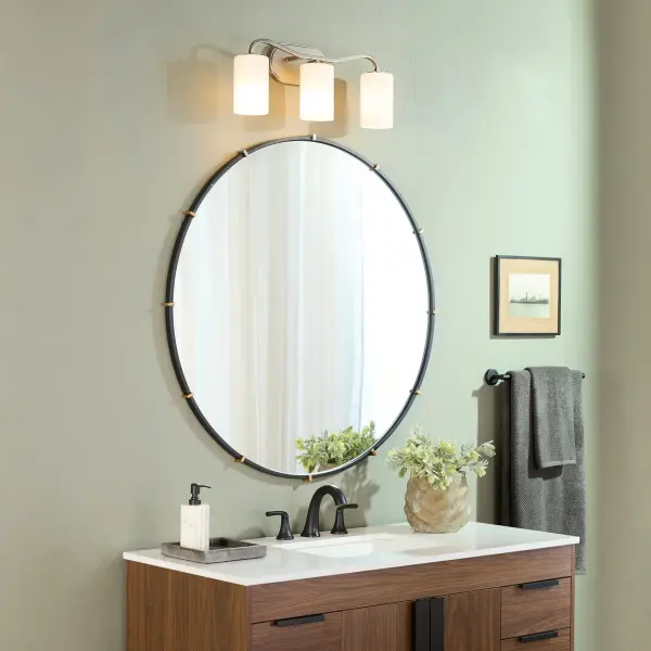 Rutherford 3-Light Vanity in Satin Nickel - Image 5