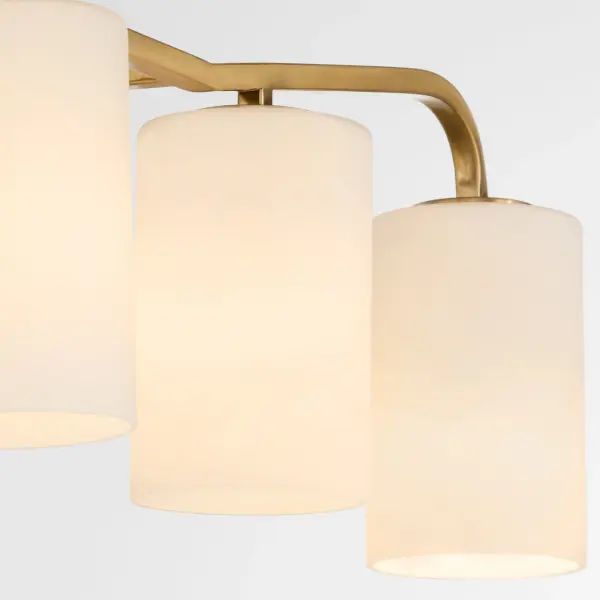 Rutherford 4-Light Vanity in Brushed Brass - Image 4