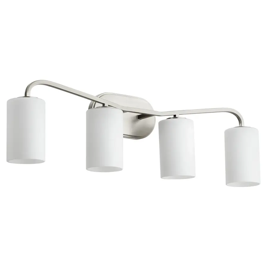 Rutherford 4-Light Vanity in Satin Nickel - Image 1