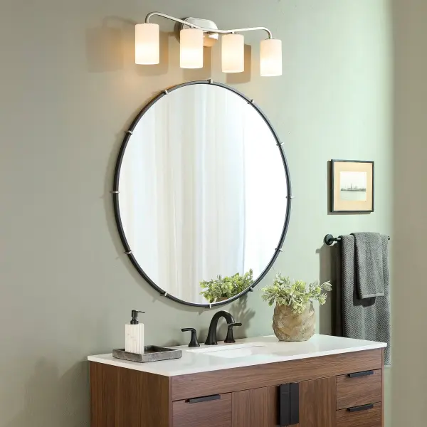 Rutherford 4-Light Vanity in Satin Nickel - Image 5