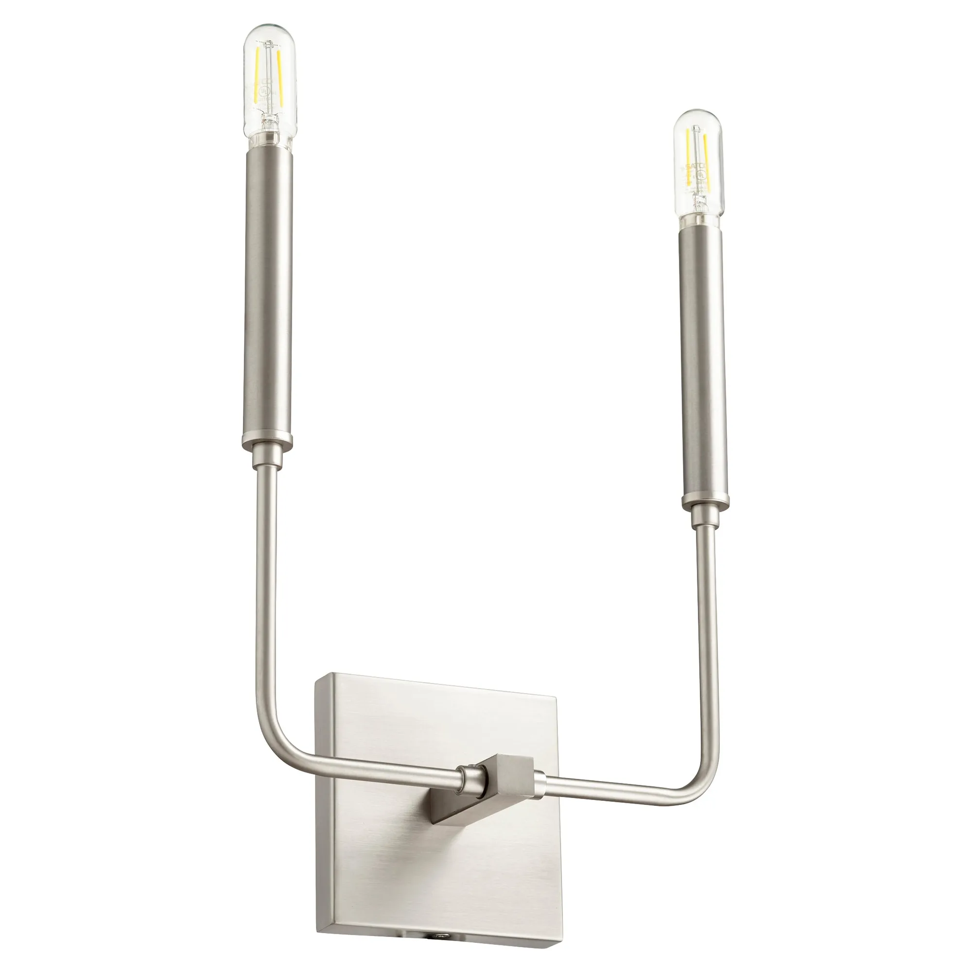 LACY 2 Light Wall Mount - Satin Nickel