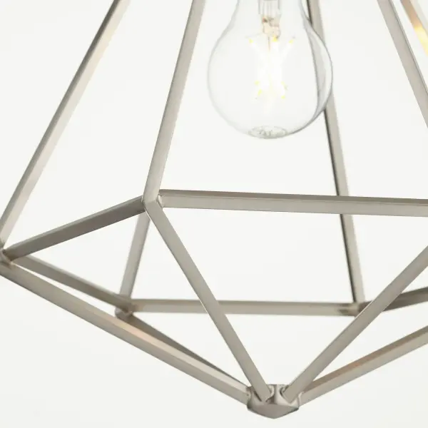 Bennett 1-Light Wall Sconce in Satin Nickel - Image 2