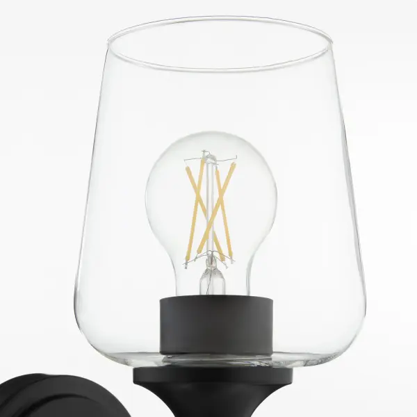 Raymond 1-Light Wall Sconce in Matte Black - Image 3