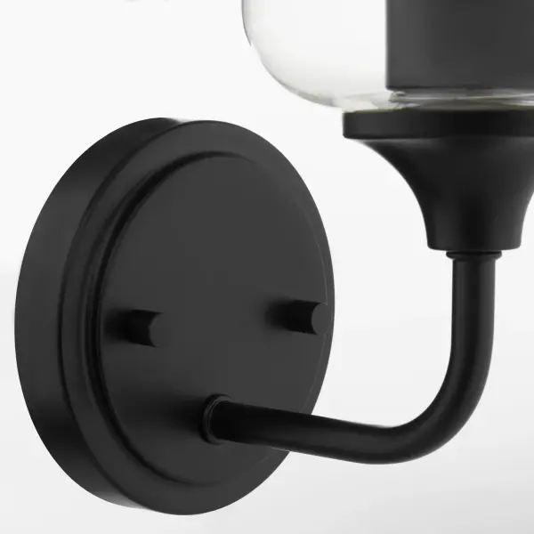 Raymond 1-Light Wall Sconce in Matte Black - Image 4