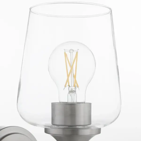 Raymond 1-Light Wall Sconce in Satin Nickel - Image 3