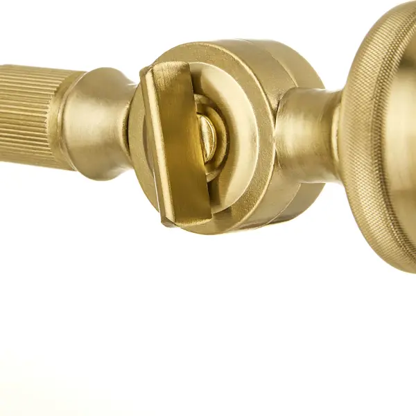 Bailey 1-Light Wall Sconce in Blue & Aged Brass - Image 4