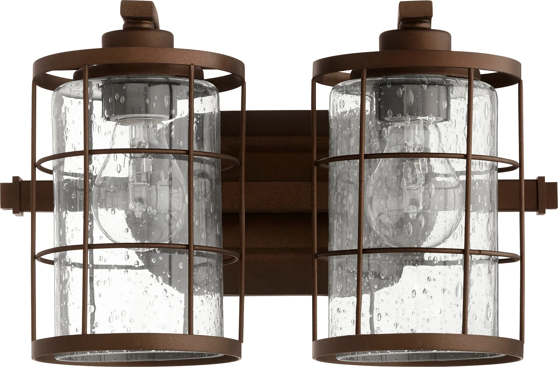 ELLIS 2 Light Vanity - Oiled Bronze