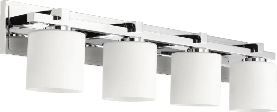 4-Light Chrome Vanity Light