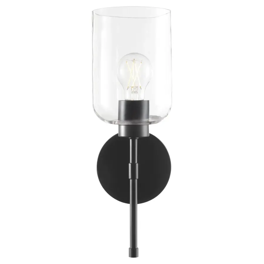 Tribute 1-Light Wall Sconce in Matte Black - Image 3