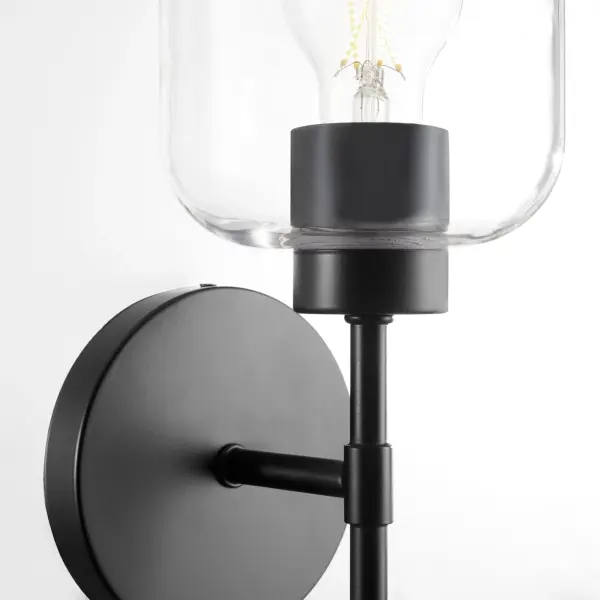 Tribute 1-Light Wall Sconce in Matte Black - Image 4