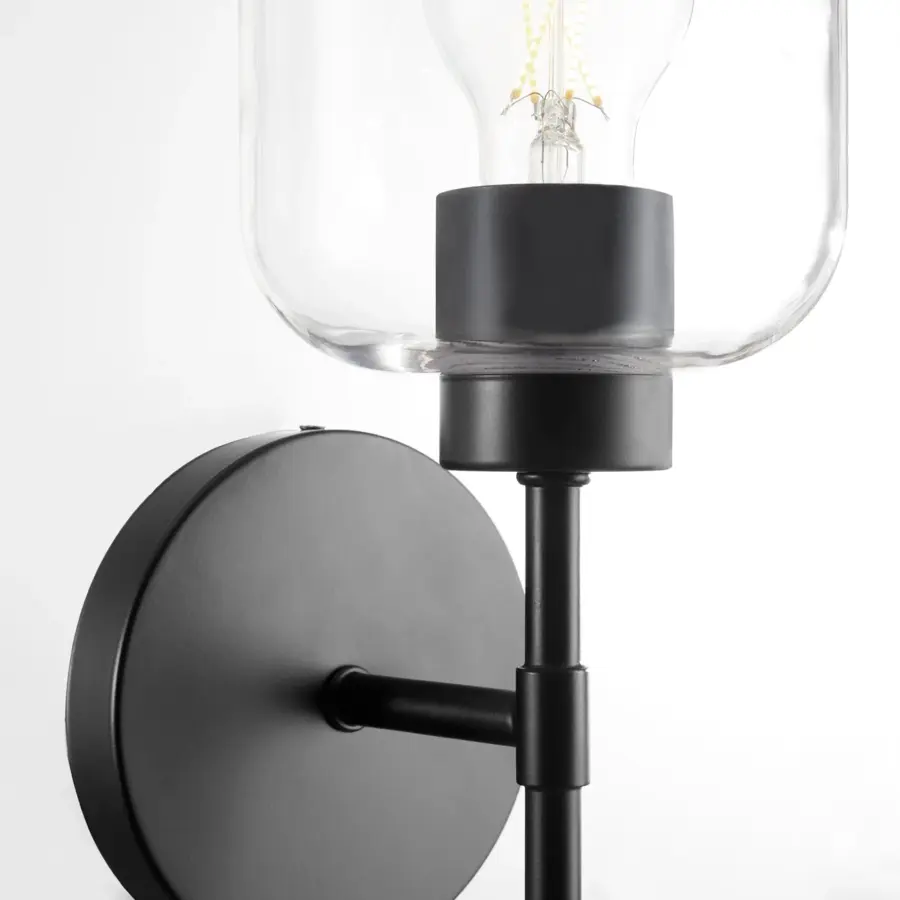 Tribute 1-Light Wall Sconce in Matte Black - Image 4