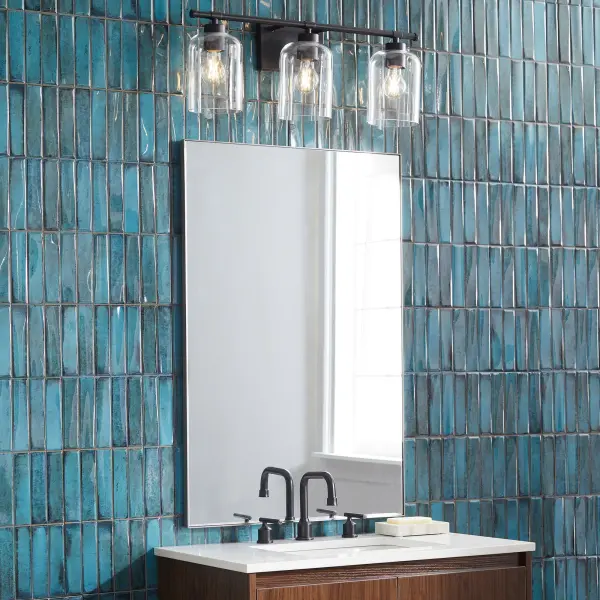 Tribute 3-Light Vanity in Matte Black - Image 7