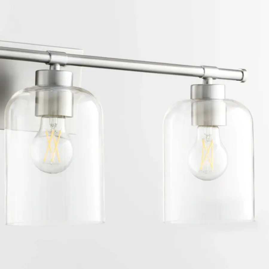 Tribute 3-Light Vanity in Satin Nickel - Image 4
