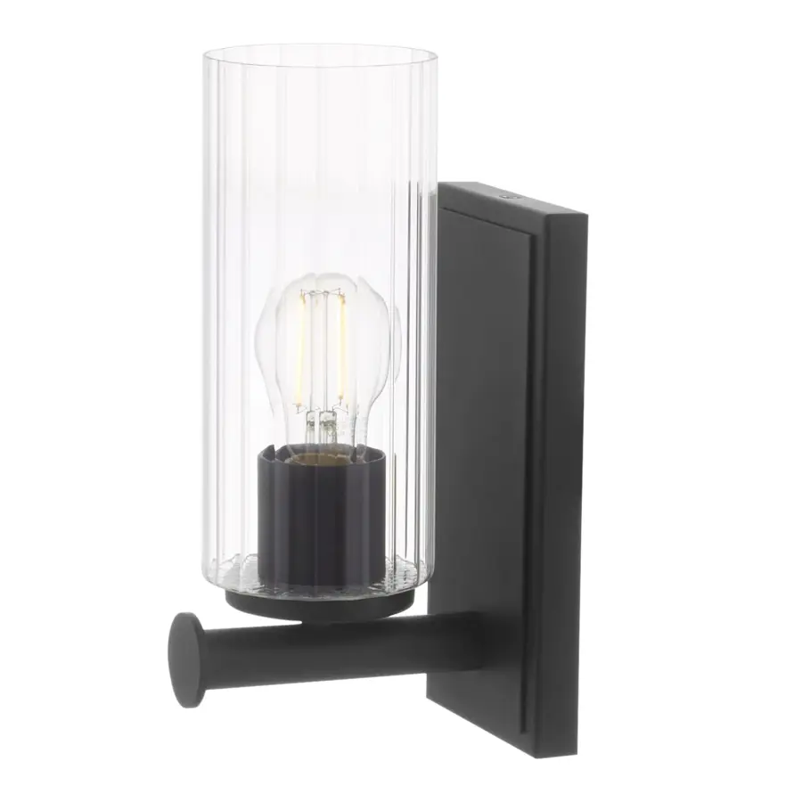 Mercier 1-Light Wall Sconce in Matte Black - Image 3