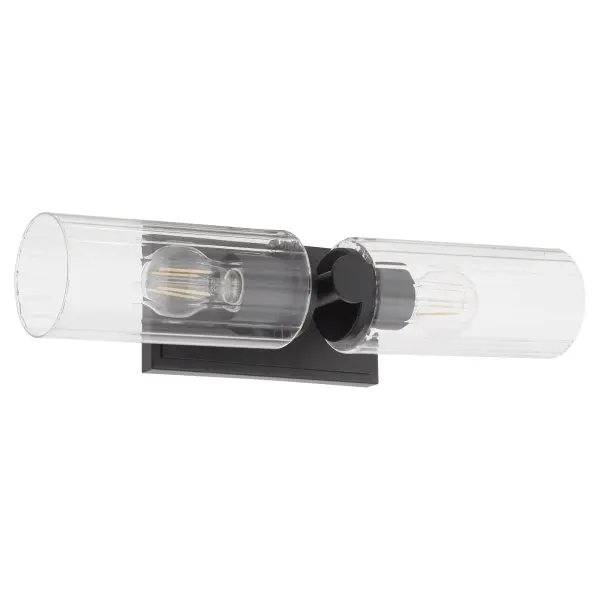 Mercier 2-Light Wall Sconce in Matte Black - Image 4