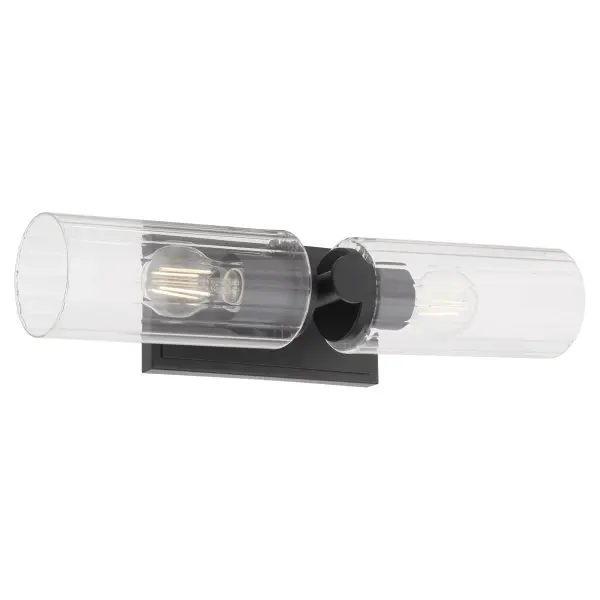 Mercier 2-Light Wall Sconce in Matte Black - Image 5