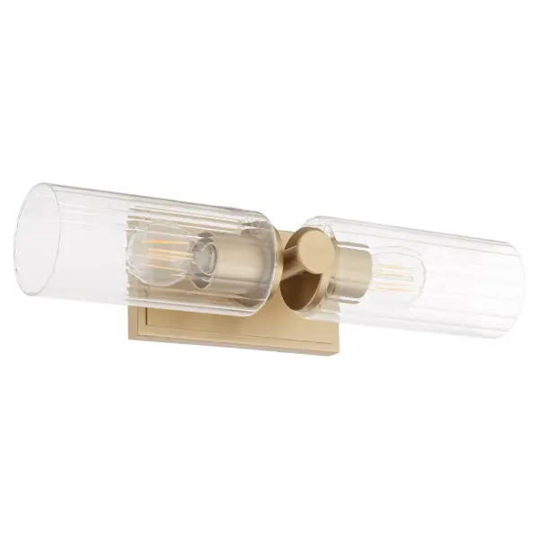 Mercier 2-Light Wall Sconce in Aged Brass - Image 4