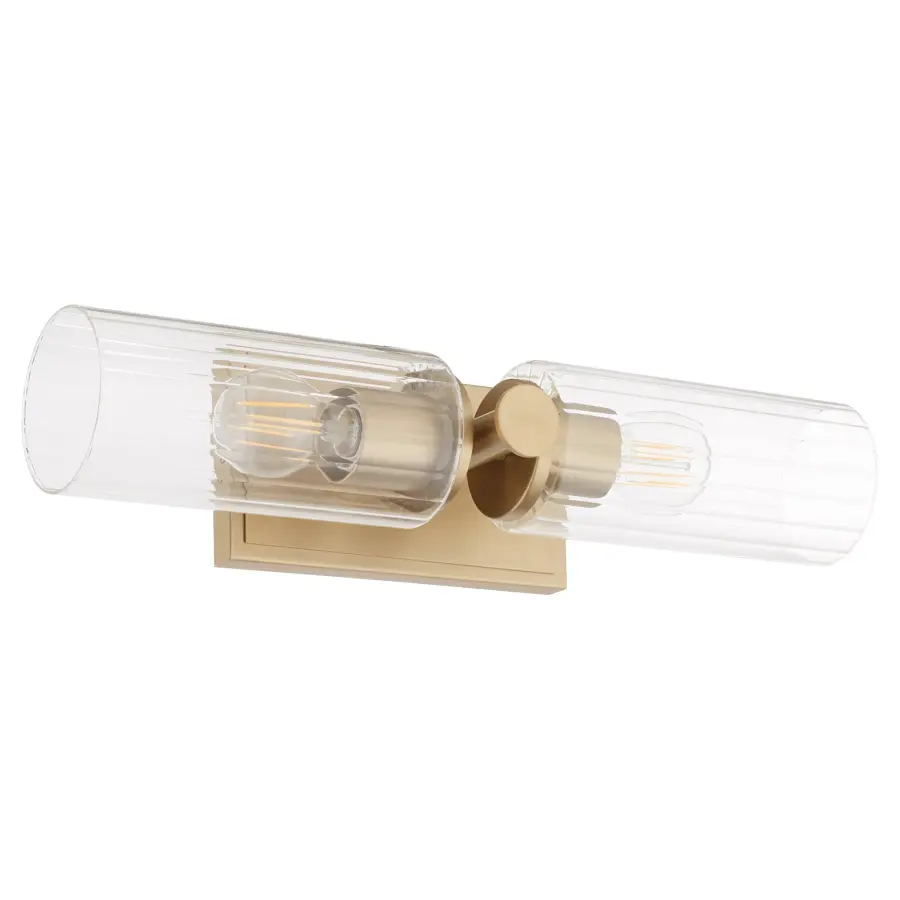 Mercier 2-Light Wall Sconce in Aged Brass - Image 4