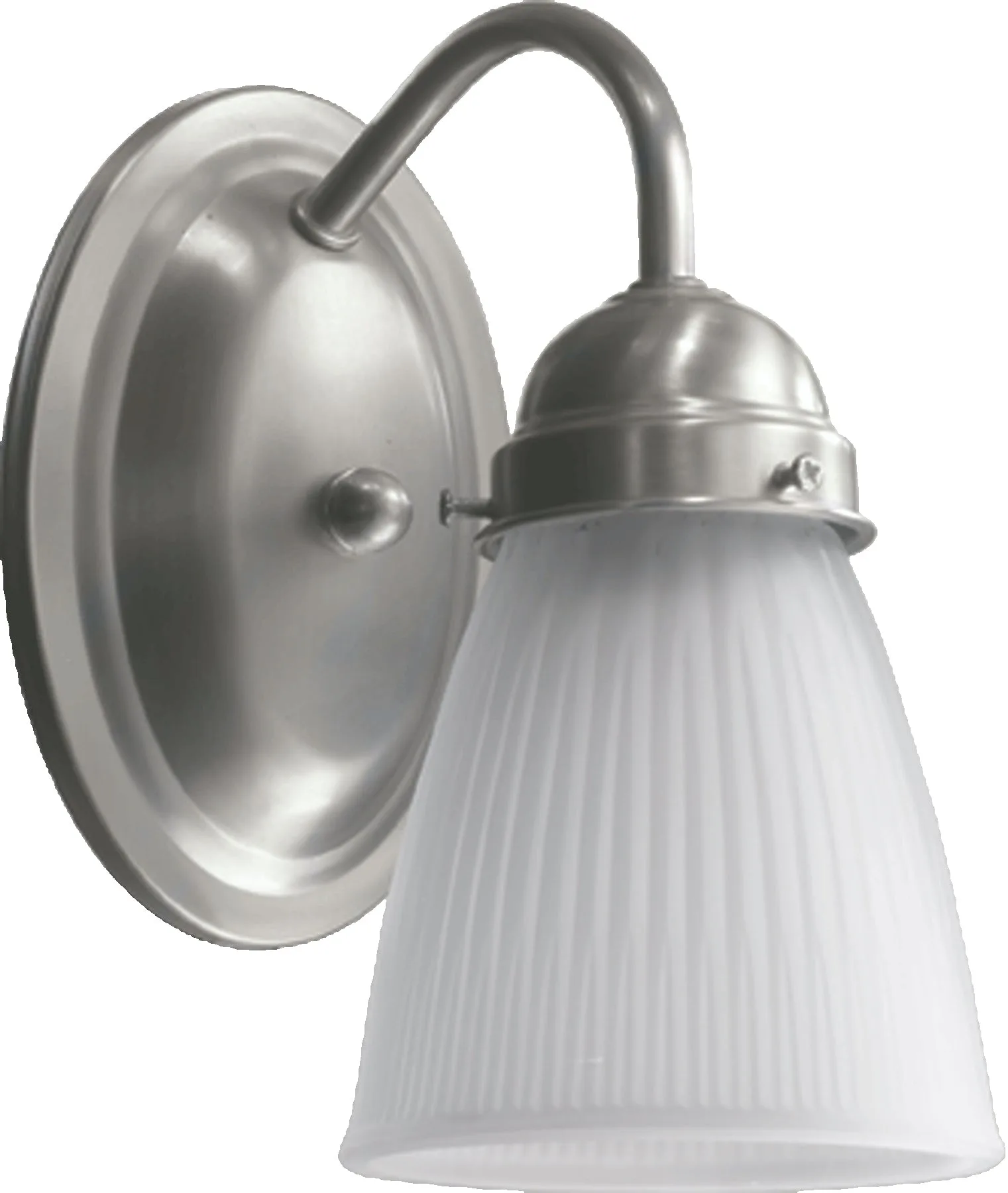 Traditional Satin Nickel Wall Sconce