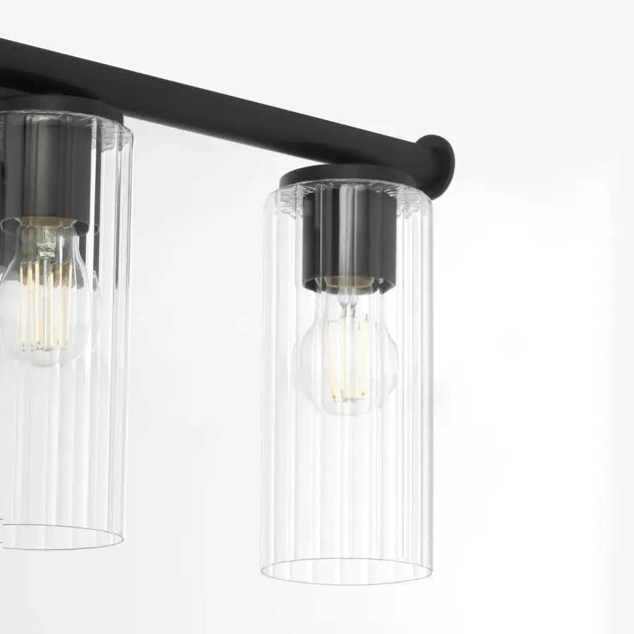 Mercier 3-Light Vanity in Matte Black - Image 4