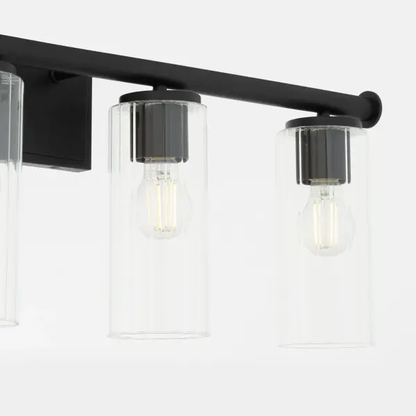 Mercier 4-Light Vanity in Matte Black - Image 3