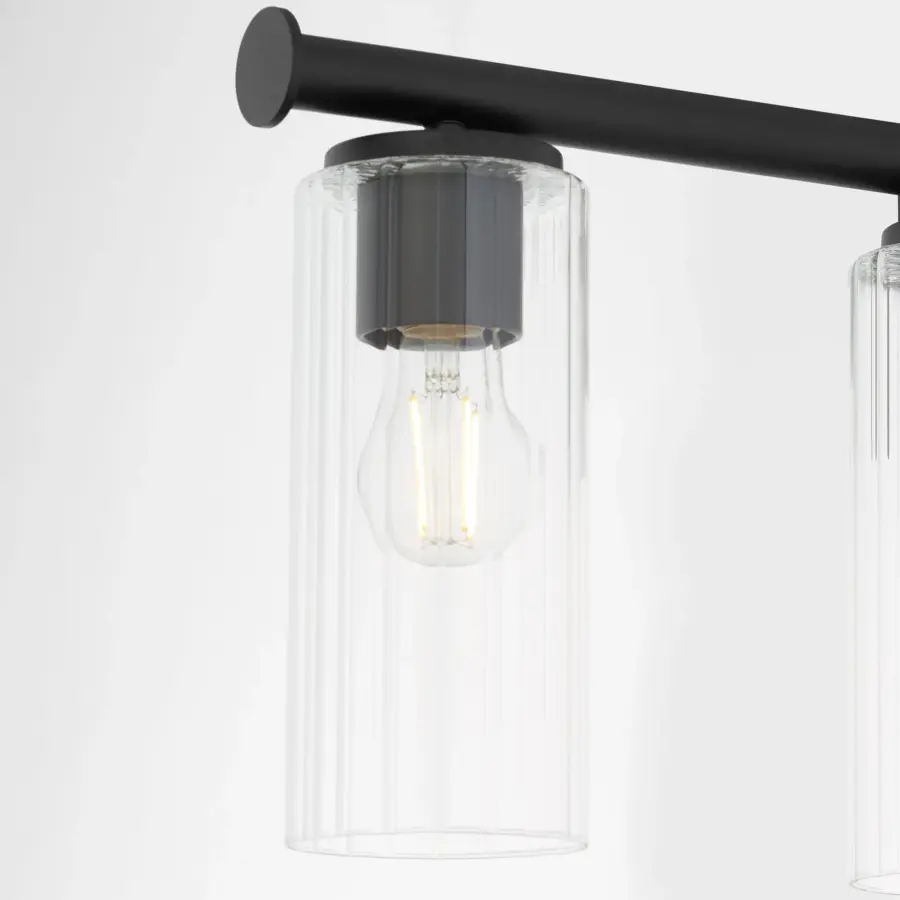 Mercier 4-Light Vanity in Matte Black - Image 4