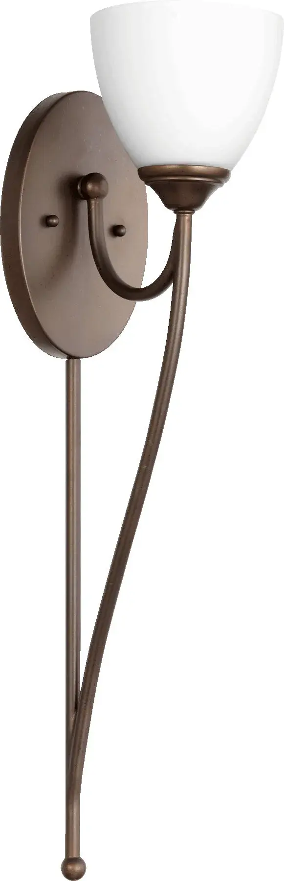 Brooks 1-Light Transitional Wall Sconce in Oiled Bronze