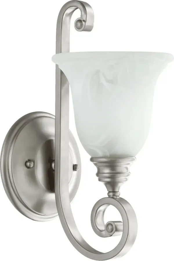 Bryant 1-Light Classic Nickel Wall Sconce
