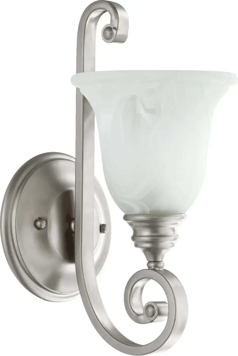 Bryant 1-Light Classic Nickel Wall Sconce
