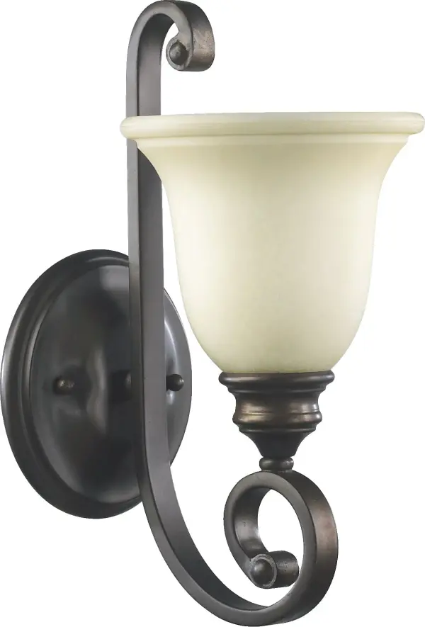 Bryant Traditional Oiled Bronze Wall Sconce