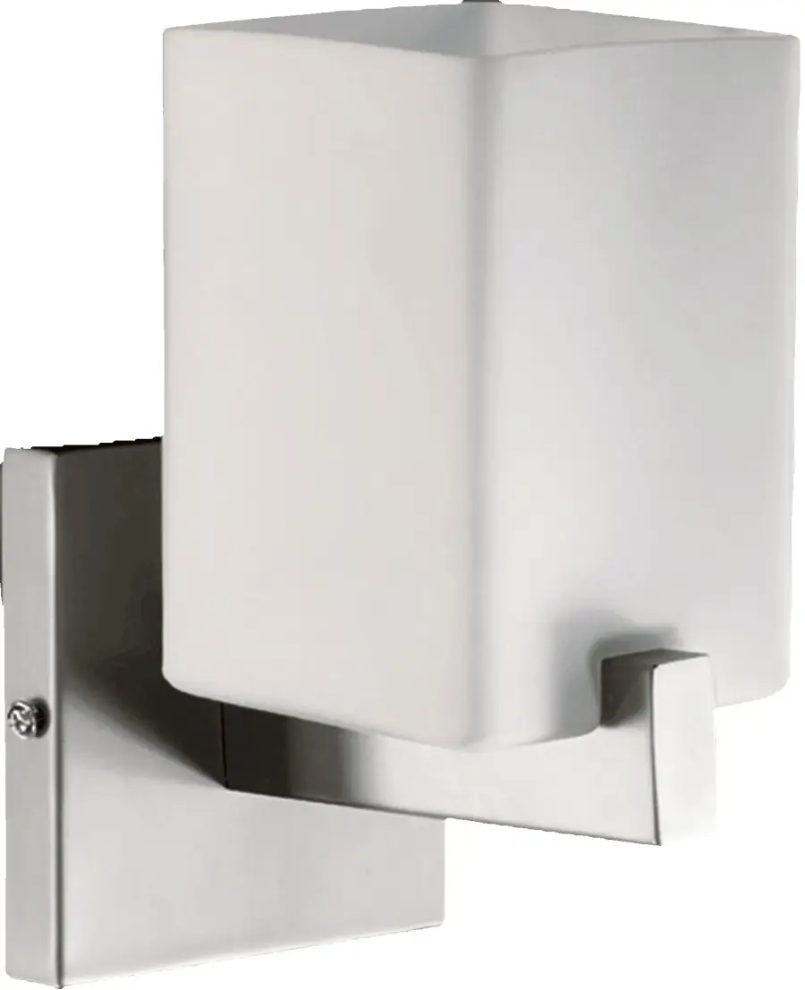 Modus 1-Light Modern Wall Sconce in Satin Nickel