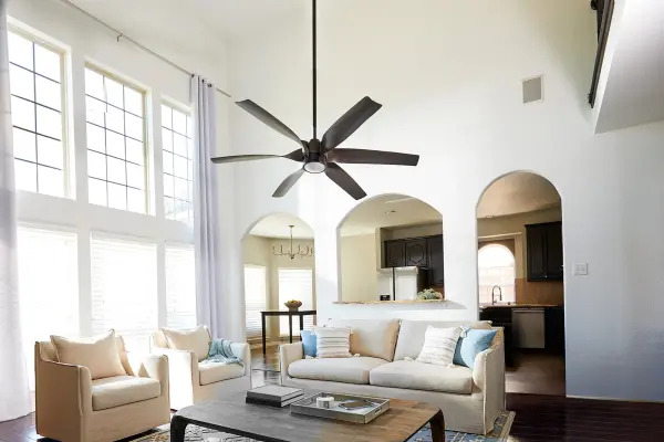 Kimbo 60" 6-Blade Ceiling Fan with LED Light Kit - Image 10