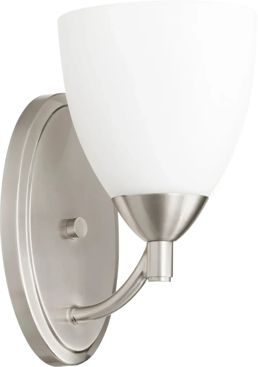 Barkley Traditional Satin Nickel Wall Sconce