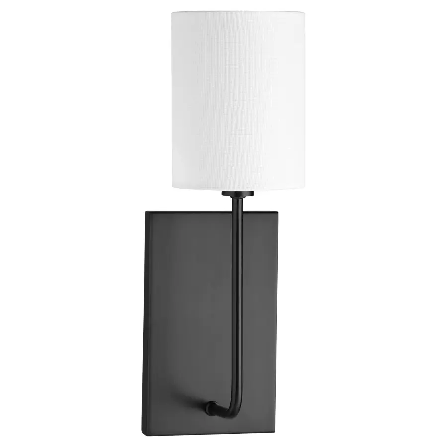 Harmony 1-Light Wall Sconce in Matte Black - Image 1