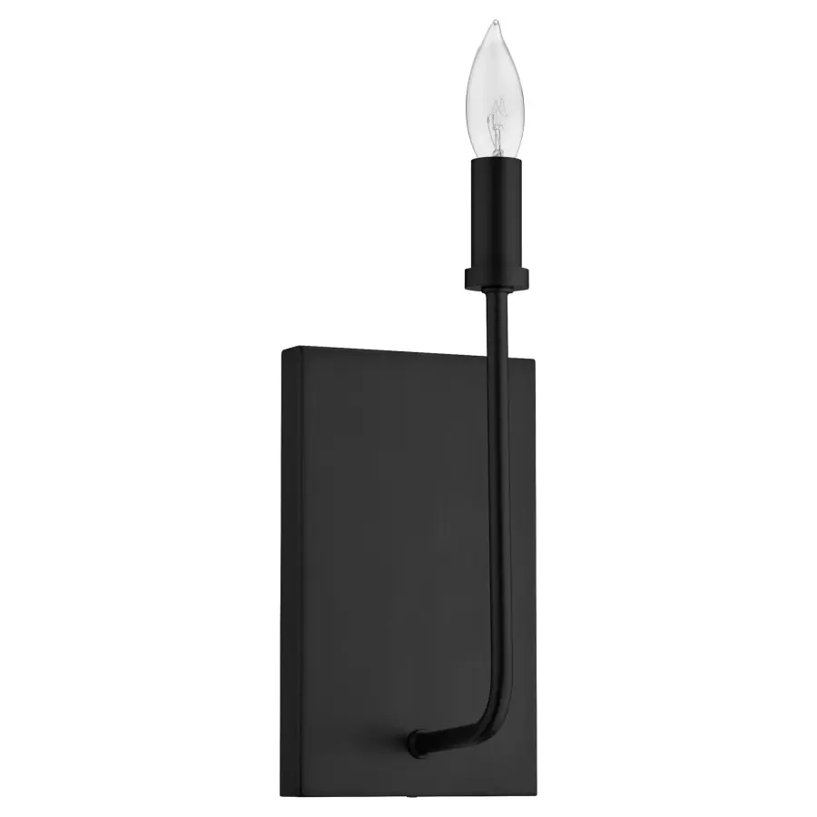Harmony 1-Light Wall Sconce in Matte Black - Image 3