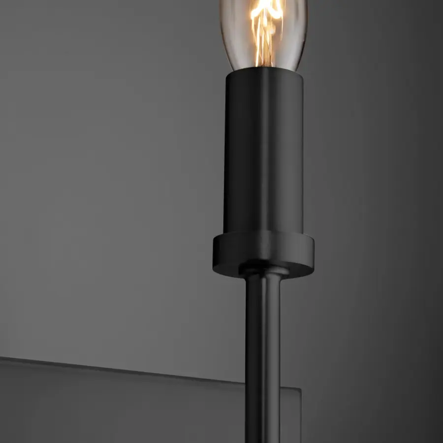 Harmony 1-Light Wall Sconce in Matte Black - Image 4