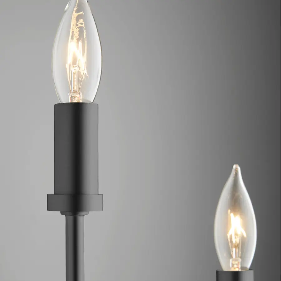 Harmony 3-Light Wall Sconce in Matte Black - Image 2