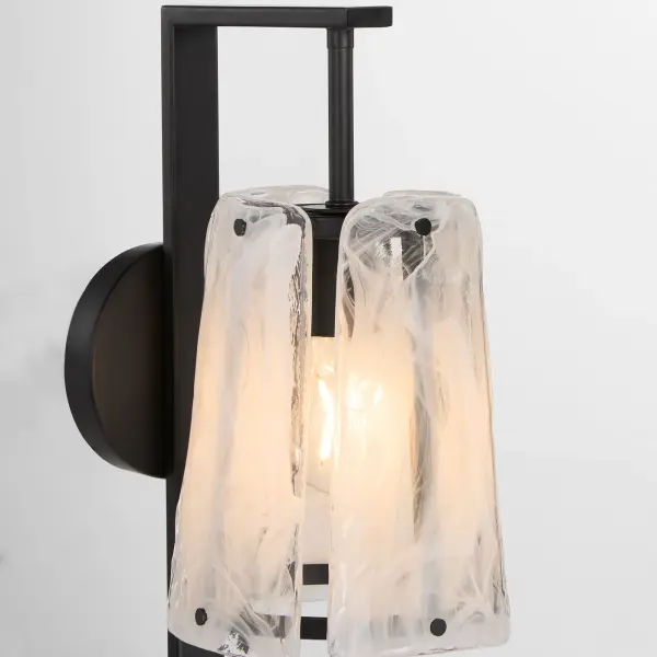Prestige 1-Light Wall Sconce in Matte Black - Image 3