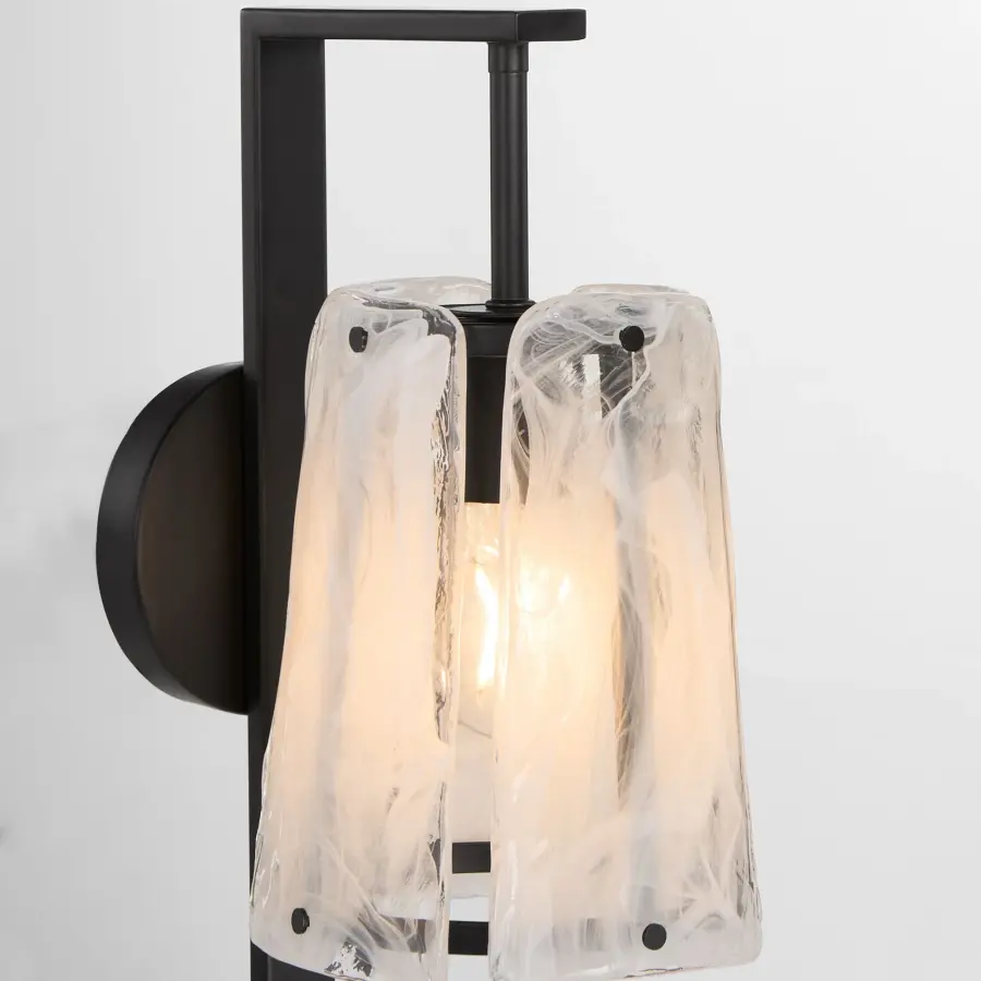 Prestige 1-Light Wall Sconce in Matte Black - Image 3