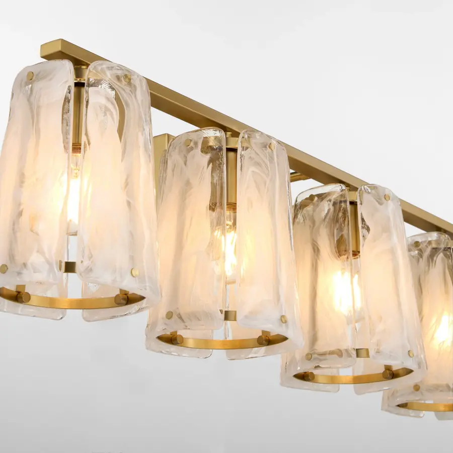 Prestige 4-Light Vanity in Aged Brass - Image 3