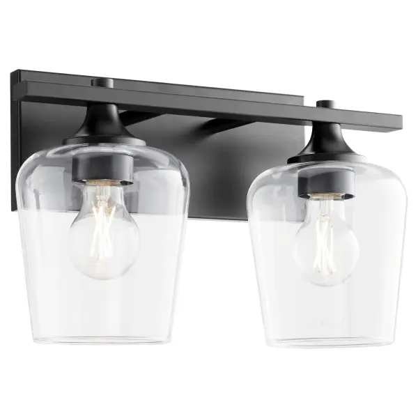 Classic Vanity Lighting with Modern Matte Black Finish - Image 5
