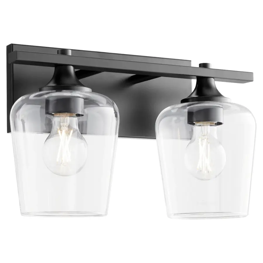 Classic Vanity Lighting with Modern Matte Black Finish - Image 5