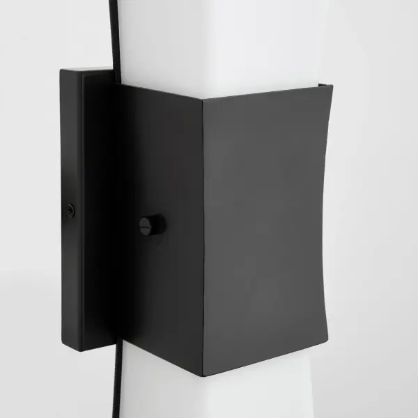 Ayala 2-Light Wall Sconce in Matte Black - Image 3