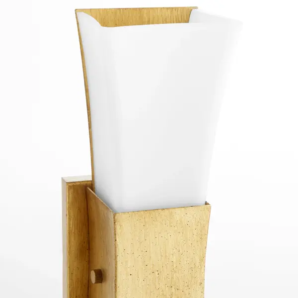 Ayala 2-Light Wall Sconce in Gold Leaf - Image 4