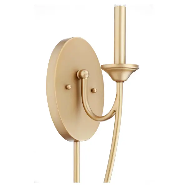 Brooks 1-Light Wall Sconce in Aged Brass - Image 3