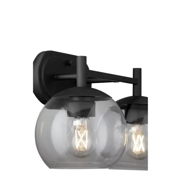 Lyon 2-Light Vanity in Matte Black - Image 2