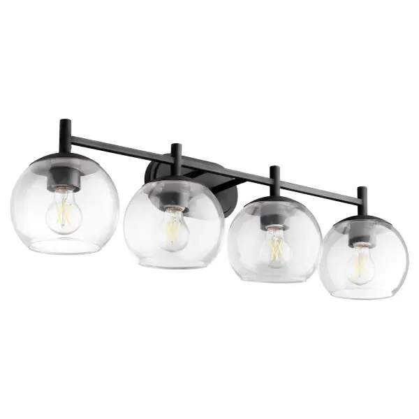 Lyon 4-Light Vanity in Matte Black - Image 1